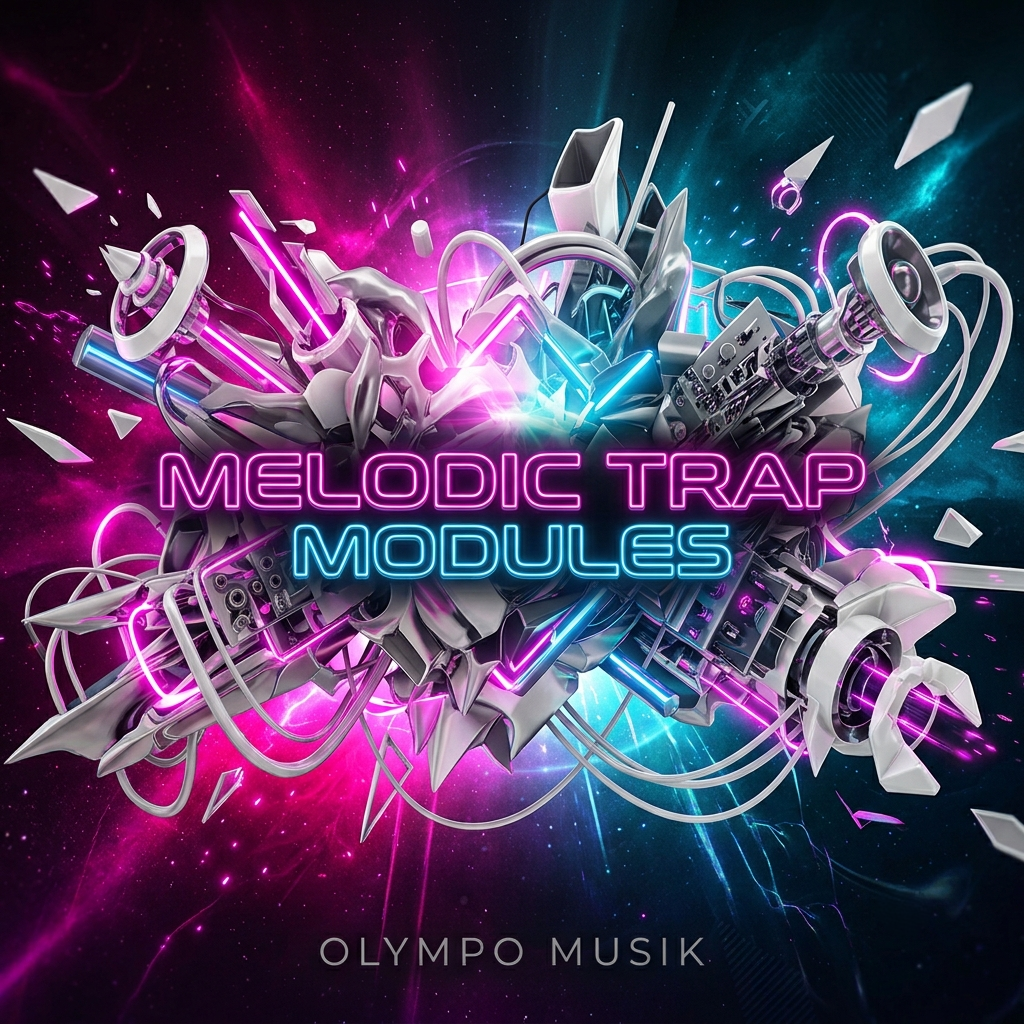 Modular Trap Melodic Pack Vol. 01 – MIDI Suite + Drum Stems WAV