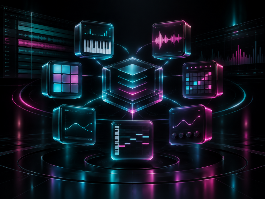 Packs modulares de producción musical